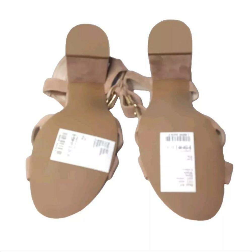 Cole Haan Kadi Sandals Size 6.5 B  Womens Shoes Peach Ankle Strap Retail $150 - Picture 10 of 10